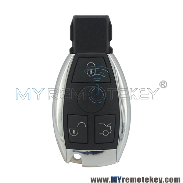 For Mercedes S CL C class 3 button smart key case shell