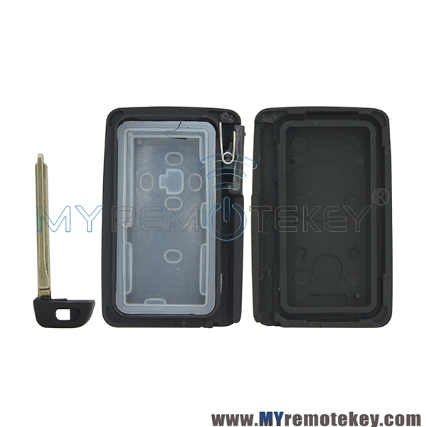 89904-52060 Smart key shell case for Toyota Ractis Vitz 2 button 89904-52011