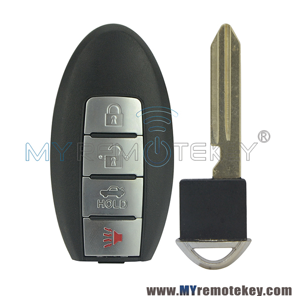 CWTWB1U808 285E3-1KM0D Smart key 3 button with panic 315mhz for Nissan Cube Juke Leaf Quest Versa Note 2011 - 2015