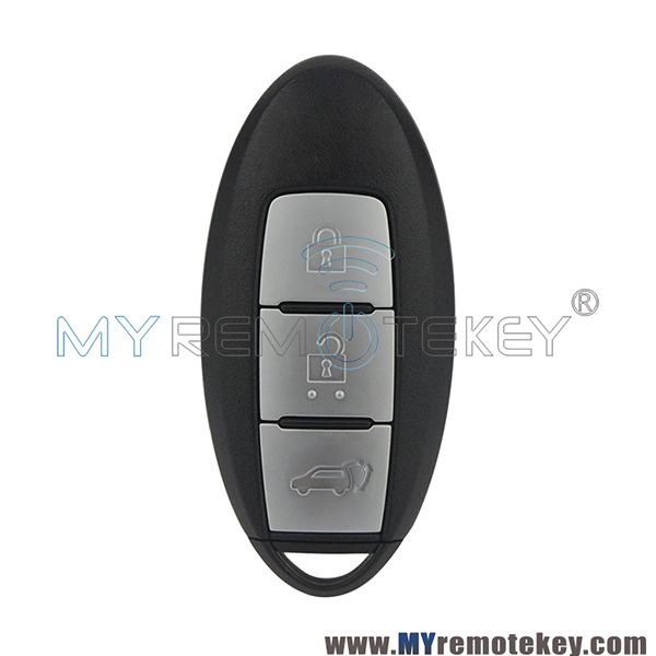 Smart key shell case 3 button for Nissan Qashqai X-Trail Pulsar