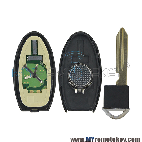 Smart key 3 button with panic 315Mhz KBRTN001 for Nissan