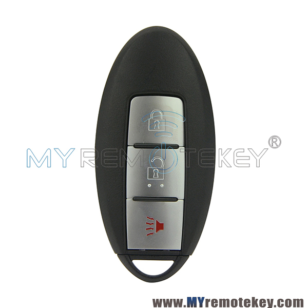 Smart key shell case 2 button with panic KR55WK48903 for Nissan Altima Maxima