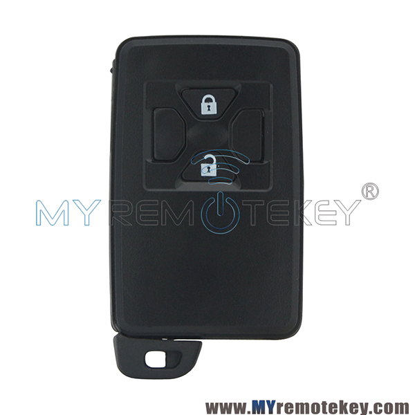 Smart key shell case for Toyota 2 button