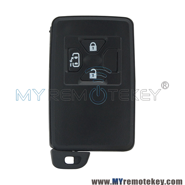 Smart key shell case for Toyota 3 button