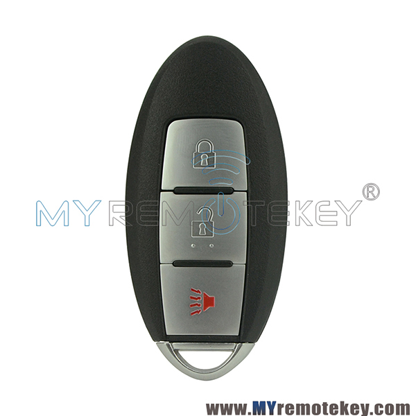 Smart key 2 button with panic 315Mhz KBRTN001 For Nissan