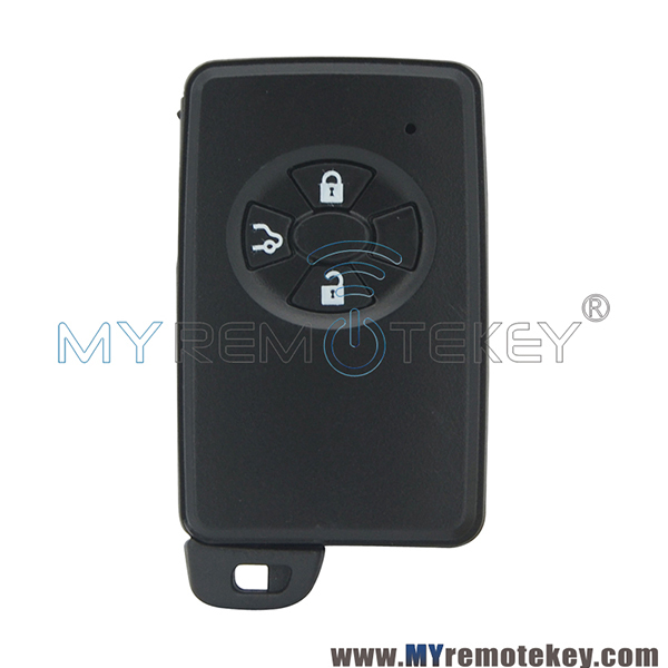 Smart key shell case for Toyota Vios Corolla 2013 3 button 89904-12231