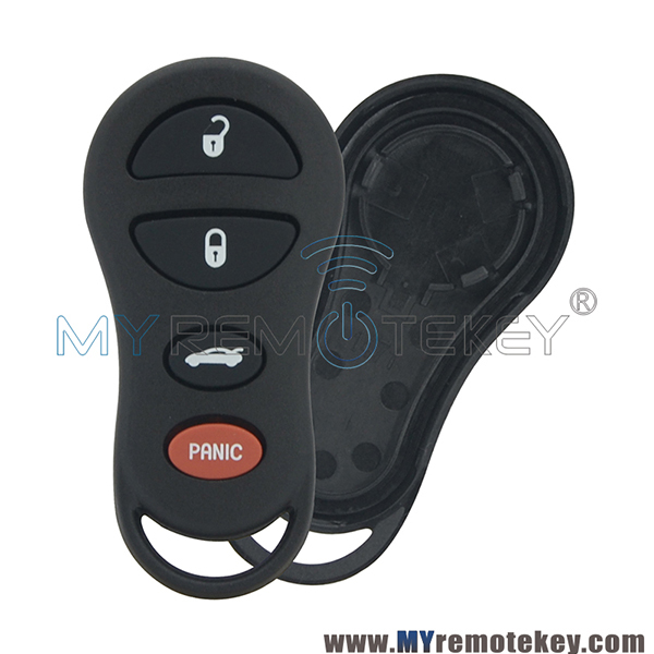 GQ43VT17T Remote case shell for Chrysler 4button