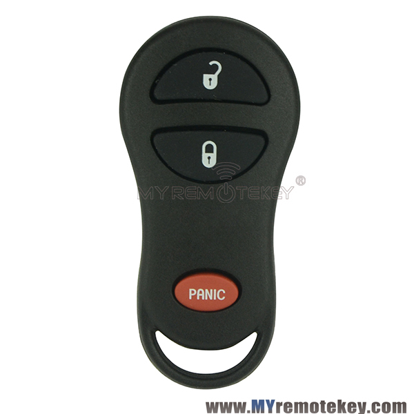 GQ43VT17T Remote case shell for Chrysler 3 button