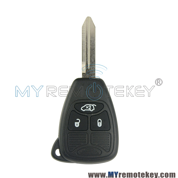 04589199AC Remote head key shell case for Chrysler Voyager 300C Sebring Dodge JCUV Caliber Nitro Jeep Compass 