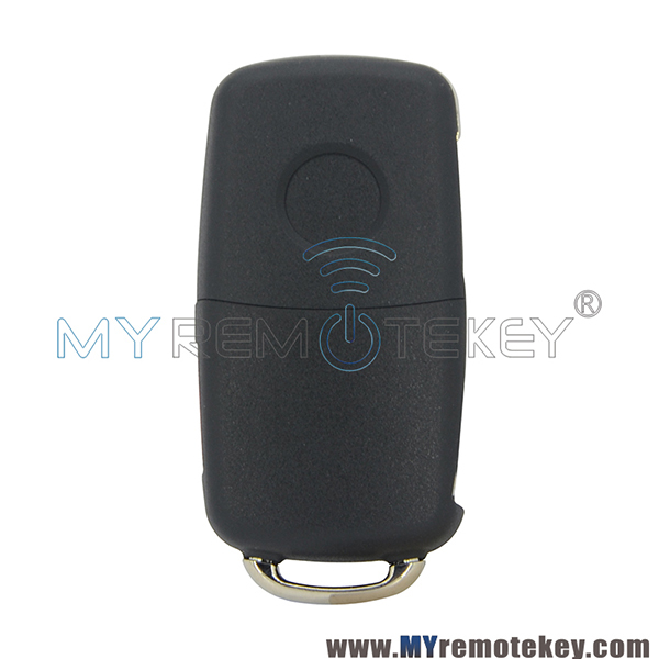 Flip remote key 4 button with panic 315mhz 561 837 202 A for VW car key NBG010206T