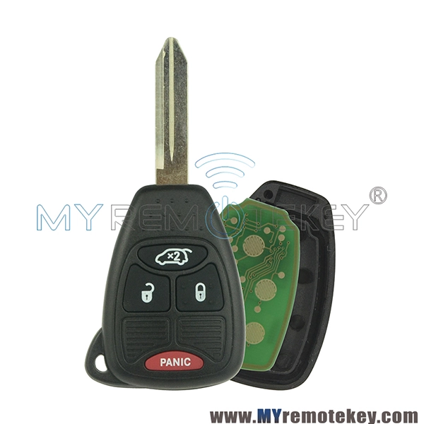 OHT692713AA OHT692427AA Remote car key head for Chrysler Dodge Jeep 3 button with panic 315mhz ASK HITAG2 ID46 chip PCF7941 5461A-692427AA