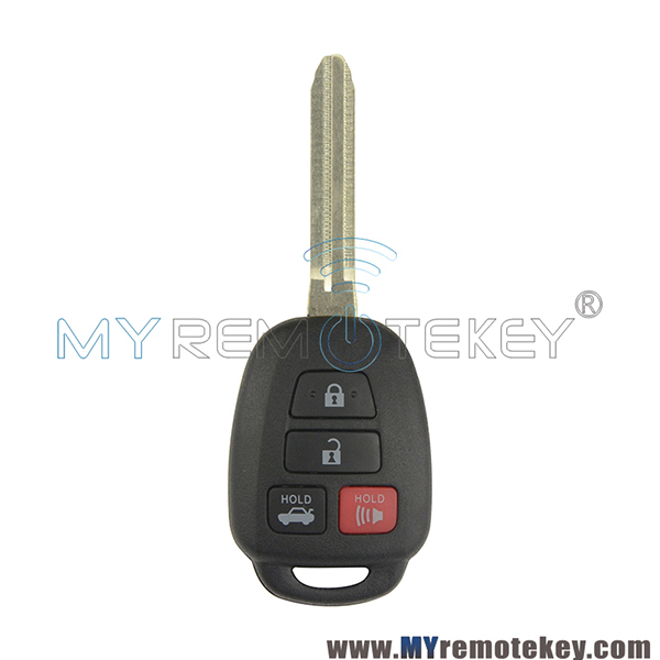 HYQ12BDM Remote key shell for Toyota Camry 2012 2013 4 button