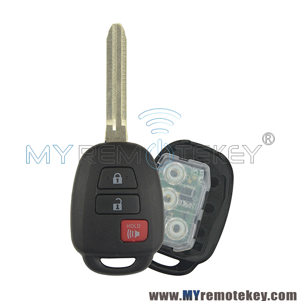 HYQ12BDP Remote car key 3 button 314.4mhz G chip/ Aftermarket/ No chip for Scion XB 2013-2015
