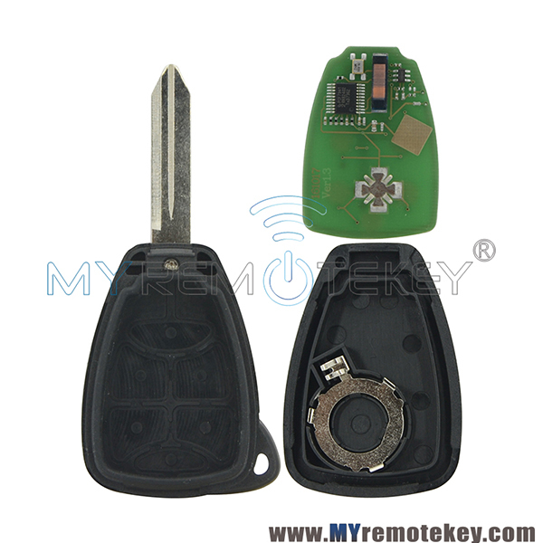 OHT692427AA 5461A-692427AA Remote car key head for Chrysler Aspen 2007 2008 2009 Charger Compass Commander Dodge Jeep 315mhz 2 button with panic