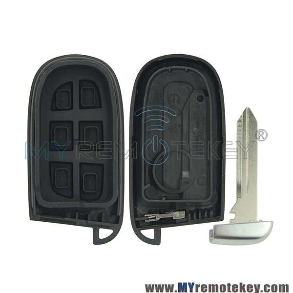 GQ4-54T Smart key case shell 3 button For Chrysler Jeep 2014 2015 Dodge Ram 1500 2500 3500 4500 5500  68159657