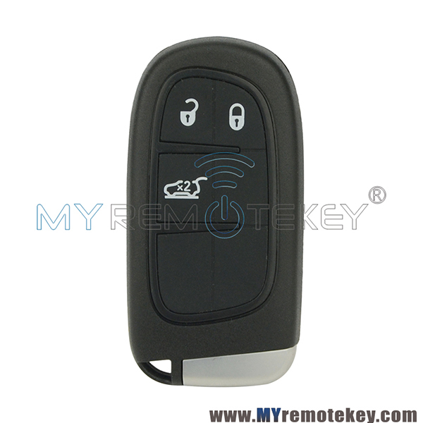 GQ4-54T Smart key case 3 button For Chrysler 2013 2014 2015 2016 2017 Dodge Ram 2013 2014 2015 2016 2017 2018 Jeep Cherokee