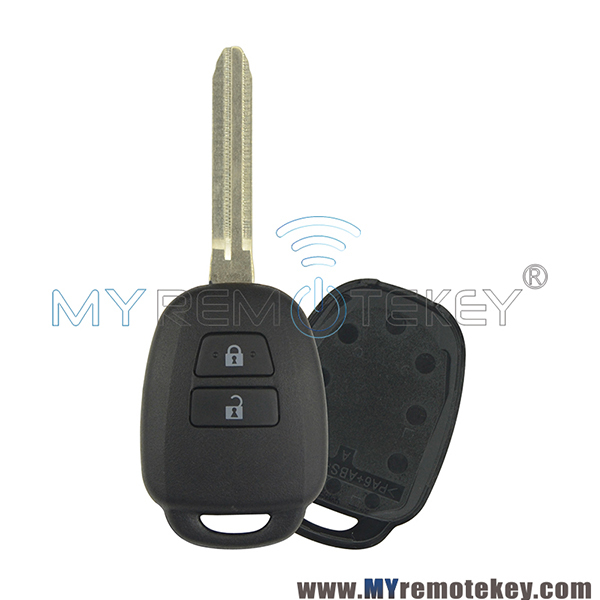 HYQ12BDM Remote key shell for Toyota RAV4 Land Cruiser Vios HiAce 2013-2016 2 button 89070-42880