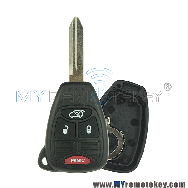 M3N5WY72XX Remote head key shell case for Chrysler 300C Sebring Dodge JCUV Jeep Compass 04589199AC