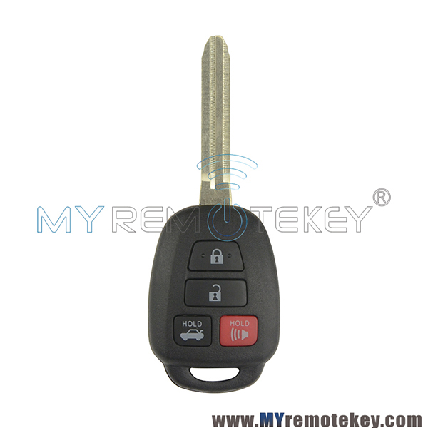 HYQ12BDM Remote key 4 button 314.4mhz G chip/ Aftermarket H chip/ No chip for Toyota Camry 2012-2017