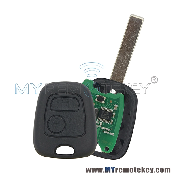 Remote key for citroen peugeot 2 button 434mhz HU83 ID46 electronic chip