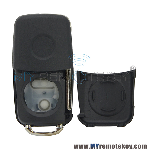 Flip remote key shell case 2 button for VW