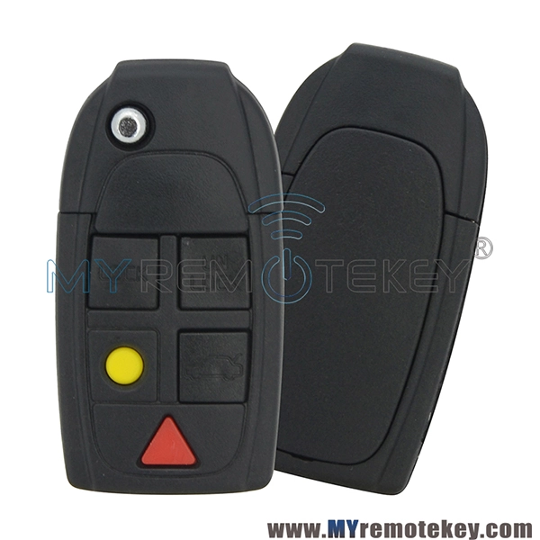 Reift flip key case for Volvo S40 S60 S80 V40 V70 NE66 profile 5 button