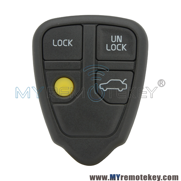 1 pack Remote fob shell case for Volvo S80 V40 V70 XC90 4 button