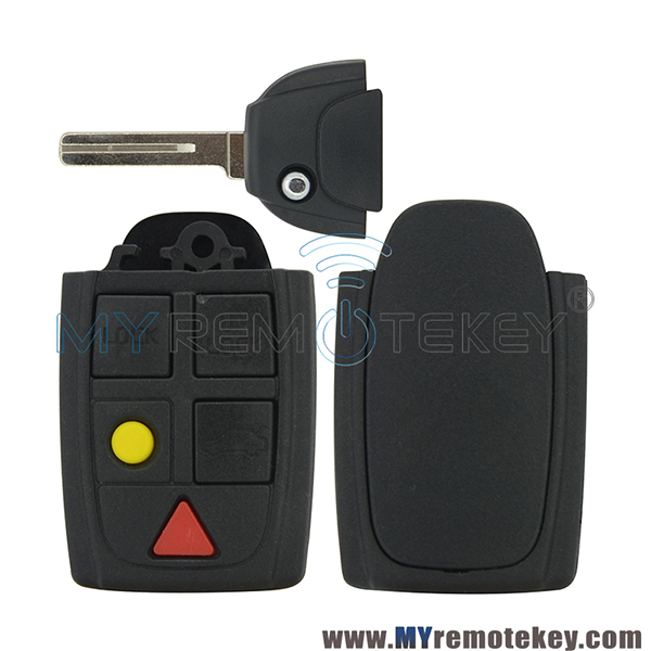 Reift flip key case for Volvo S40 S60 S80 V40 V70 NE66 profile 5 button