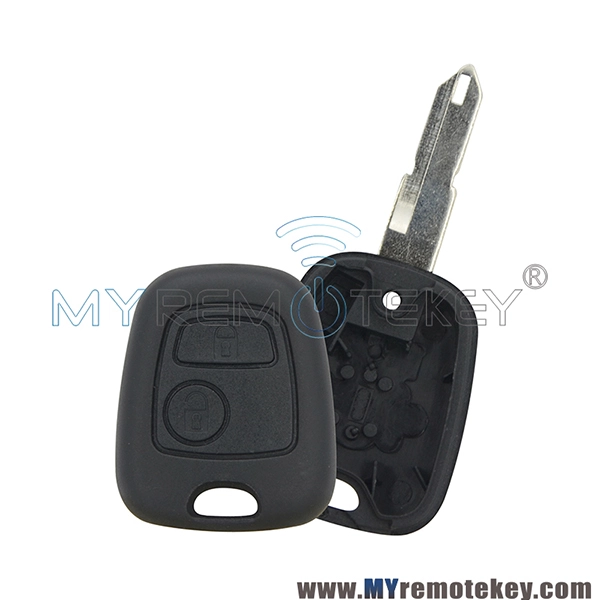 Remote key shell for Citroen Peugeot 2 button NE72