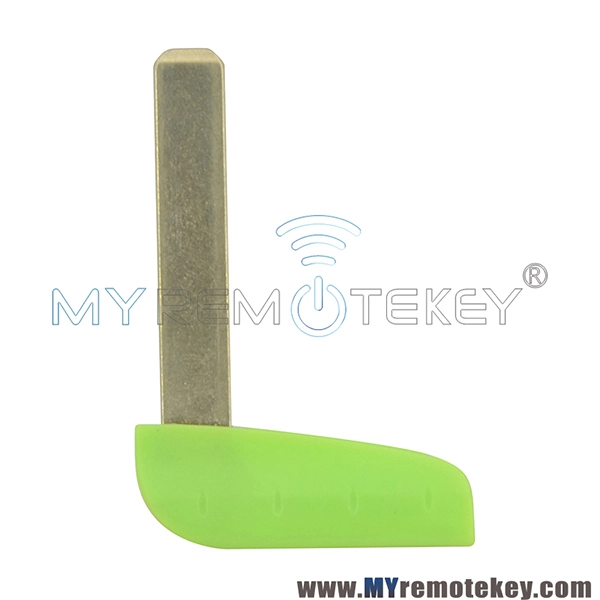 1 pack Smart key blade green for Renault Laguna