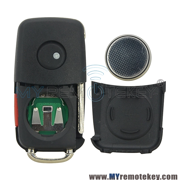 5K0 837 202 AE Flip remote key 4 button 315mhz  ID48 HU66 5K0837202AE for VW Beetle CC EOS Golf Jetta Passat keyless remote NBG010180T