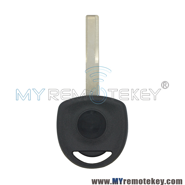 Transponder key blank for Opel HU43