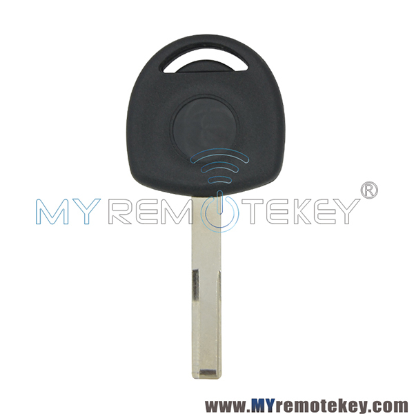 Transponder key blank for Opel HU43