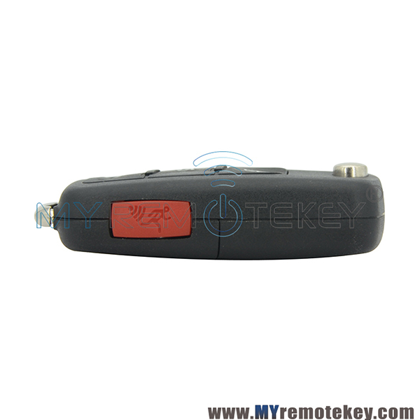 5K0 837 202 R Flip remote key 4 button 315mhz ID48 CHIP 5K0837202R for VW keyless remote NBG010180T