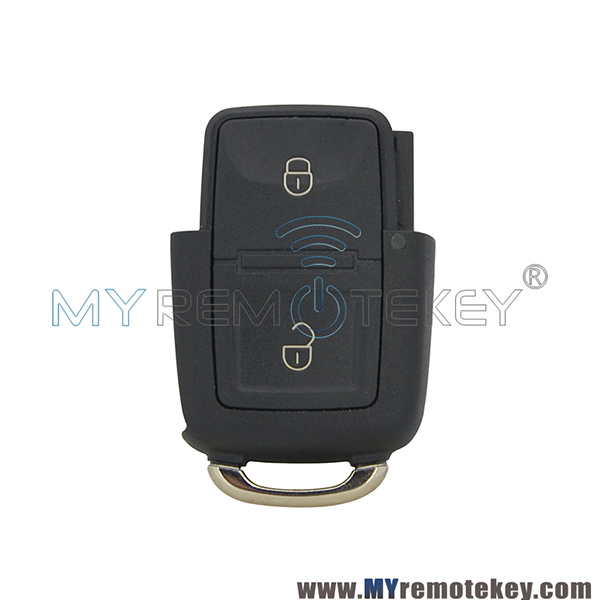 1J0 959 753 N Remote key fob for VW HU66 2 button 434mhz 1J0959753N
