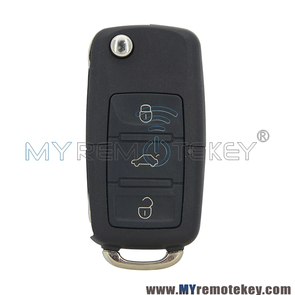 1K0 959 753N Remote key for VW HU66 3 button 434mhz 1K0959753N