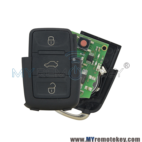 1J0 959 753 N Remote key fob for VW 3 button 434mhz 1J0959753N