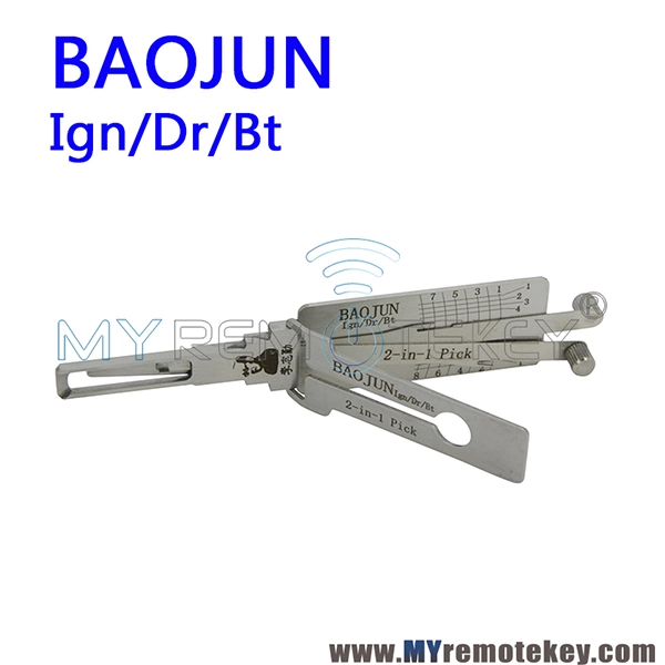 LISHI BAOJUN Ign/Dr/Bt 2 in 1 Auto Pick and Decoder