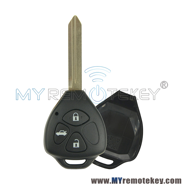 Remote key shell for Toyota 3 button TOY47