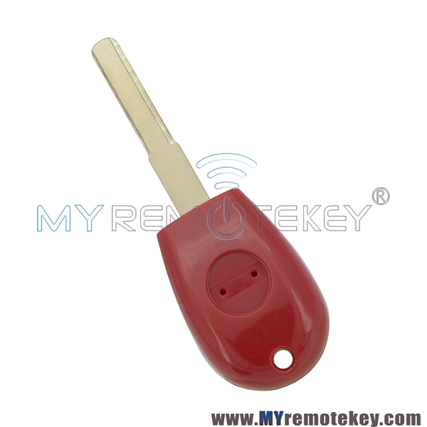 Transponder key blank for Alfa Romeo uncut blade