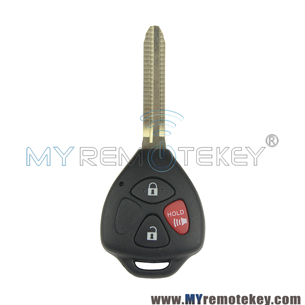 HYQ12BBY Remote key case shell 3 button for Toyota Yaris Venza RAV4 Matrix Corolla Avalon Camry 2006 2007 2008 2009 2010