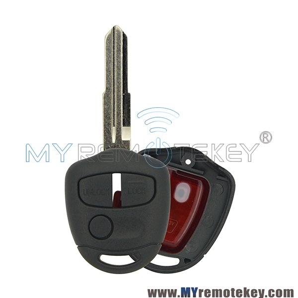 Remote key 3 button 434Mhz MIT11R for 2007 2008 2009 2010 2011 2012 2013 2014 Mitsubishi Lancer CJ Sedan 
