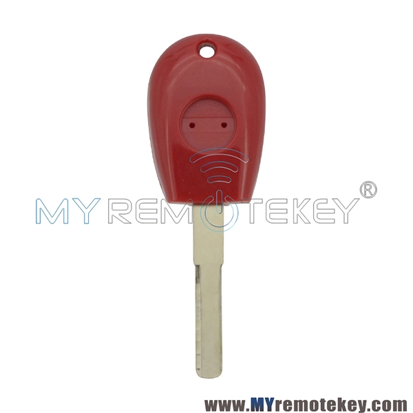 Transponder key blank for Alfa Romeo uncut blade