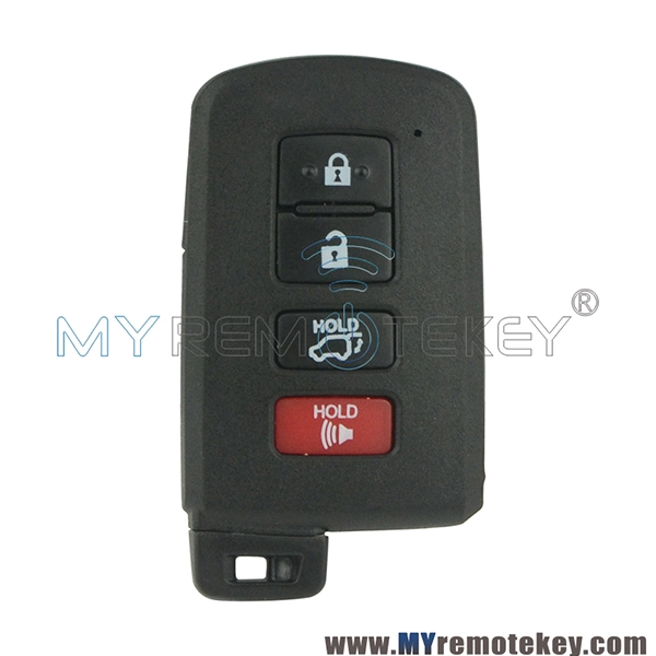 Smart key case shell 4 button for Toyota RAV4 2015 89904-0R080