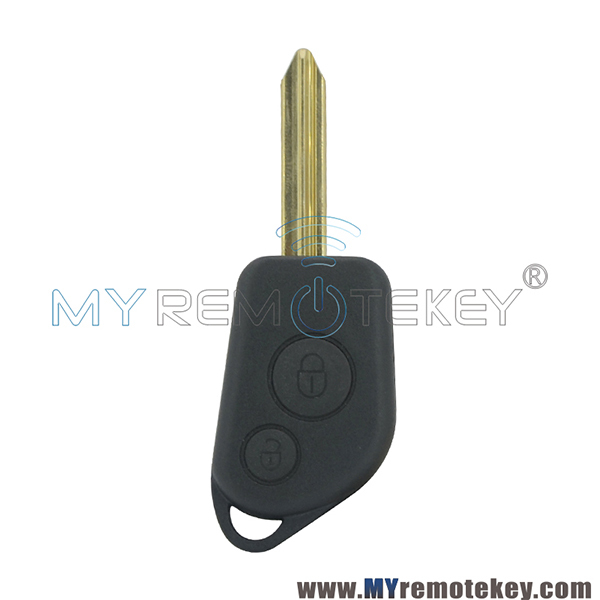 Remote key shell for Citroen Peugeot SX9 2 button