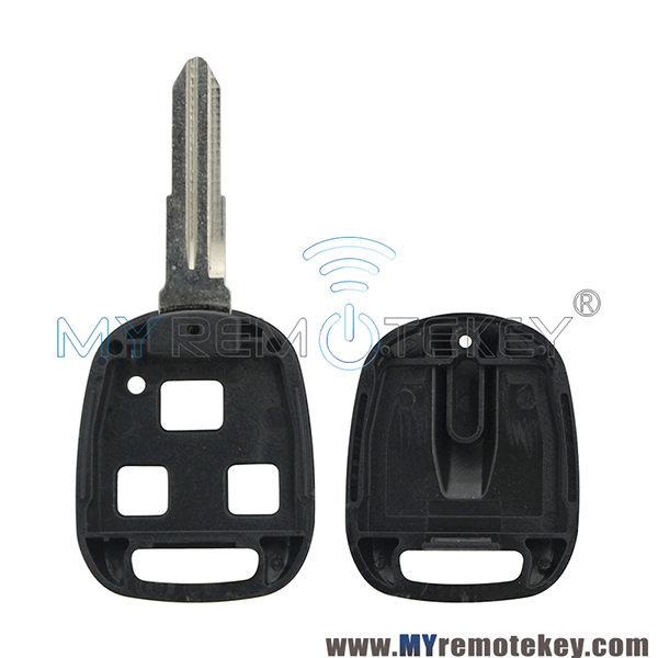 Remote car key shell case 3 button for Isuzu Rodeo Axiom 2003 2004 2005