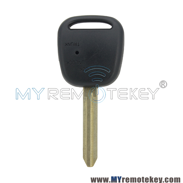 Remote key shell for Toyota Carina 2 button TOY43 profile PG416C model