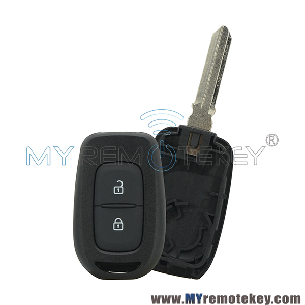 Remote key shell 2 button for Renault Duster Logan Sandero Clio Fluence Vivaro Master