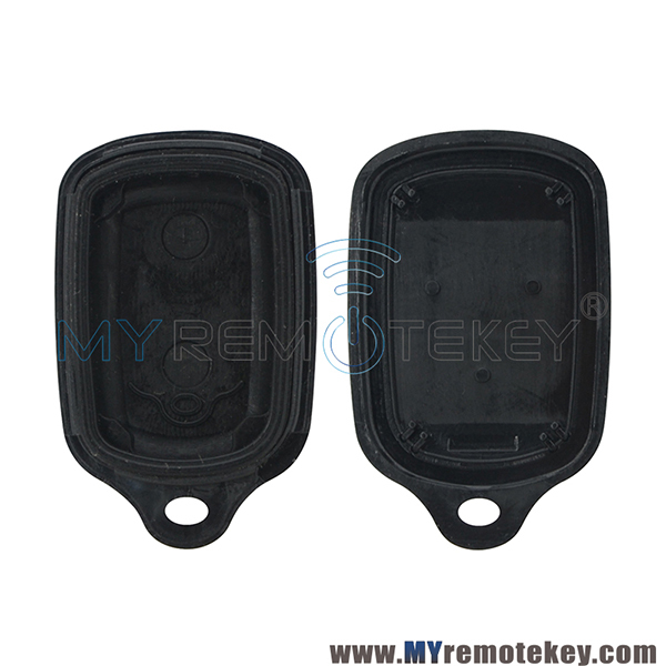 Remote fob shell case 2 button for Toyota Avensis Corolla Rav4 Yaris MR2