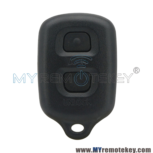 Remote fob shell case 2 button for Toyota Avensis Corolla Rav4 Yaris MR2